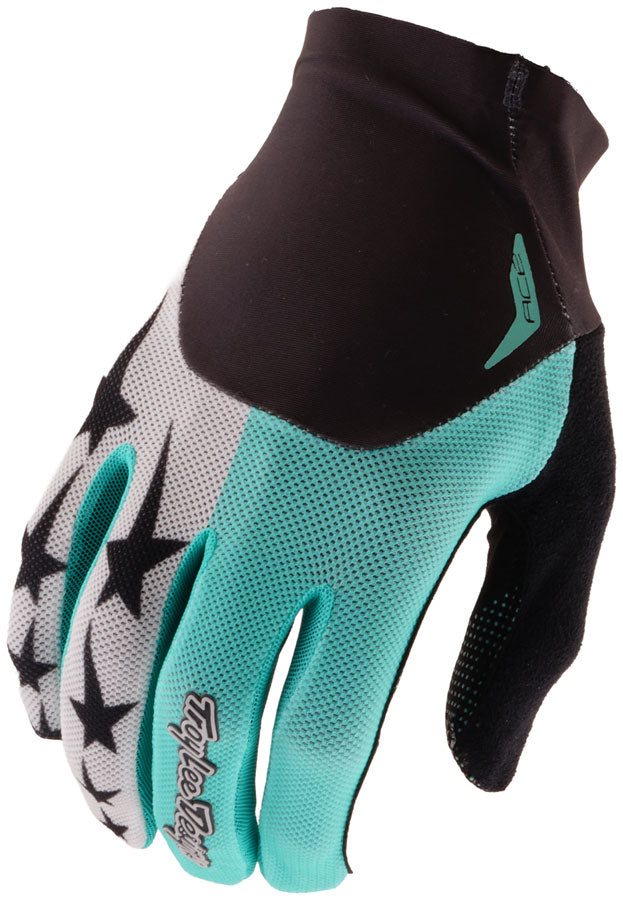 Troy Lee Designs Ace 2.0 Gloves – Yo Moto Real Teal, Small