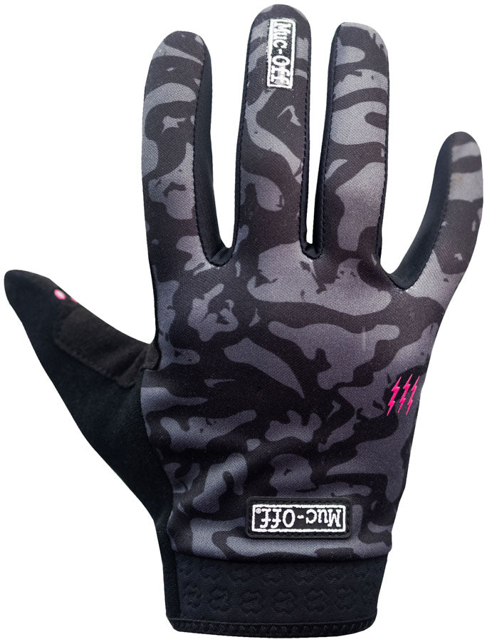 Muc-Off Rider Gloves - Gray Camo, XSmall