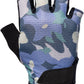 Pearl Izumi Cush Print Glove - Small, Women's, Vintage Indigo