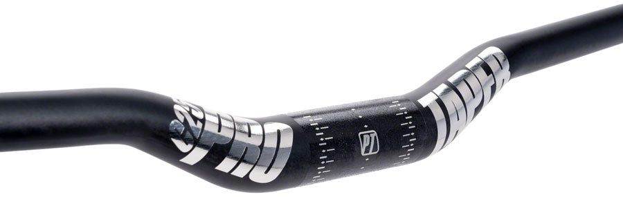 ProTaper C25 Handlebar - 810mm, 25mm Rise, 31.8mm, Carbon, Polish Black/Chrome