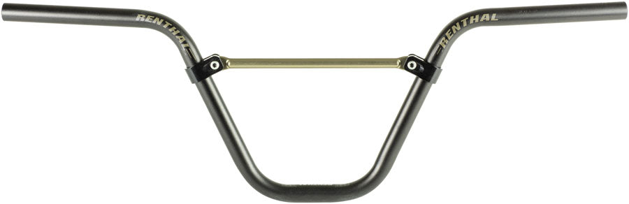 Renthal Moto 20XL BMX Handlebar - 8.25 Rise, Black/Gold V2