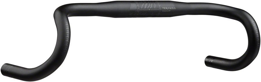 Teravail Radia 12 SE Drop Handlebar - Aluminum, 31.8mm, 46cm, Black