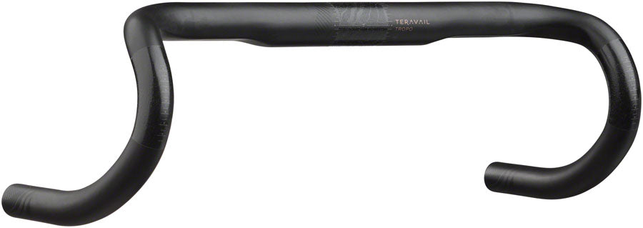 Teravail Tropo Carbon Drop Handlebar - Carbon, 31.8mm, 44cm, Black