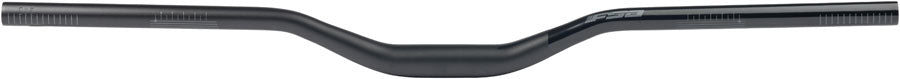 Full Speed Ahead Gradient Alloy Riser Handlebar - Aluminum, 31.8mm Clamp, 40mm Rise, 800mm, Black
