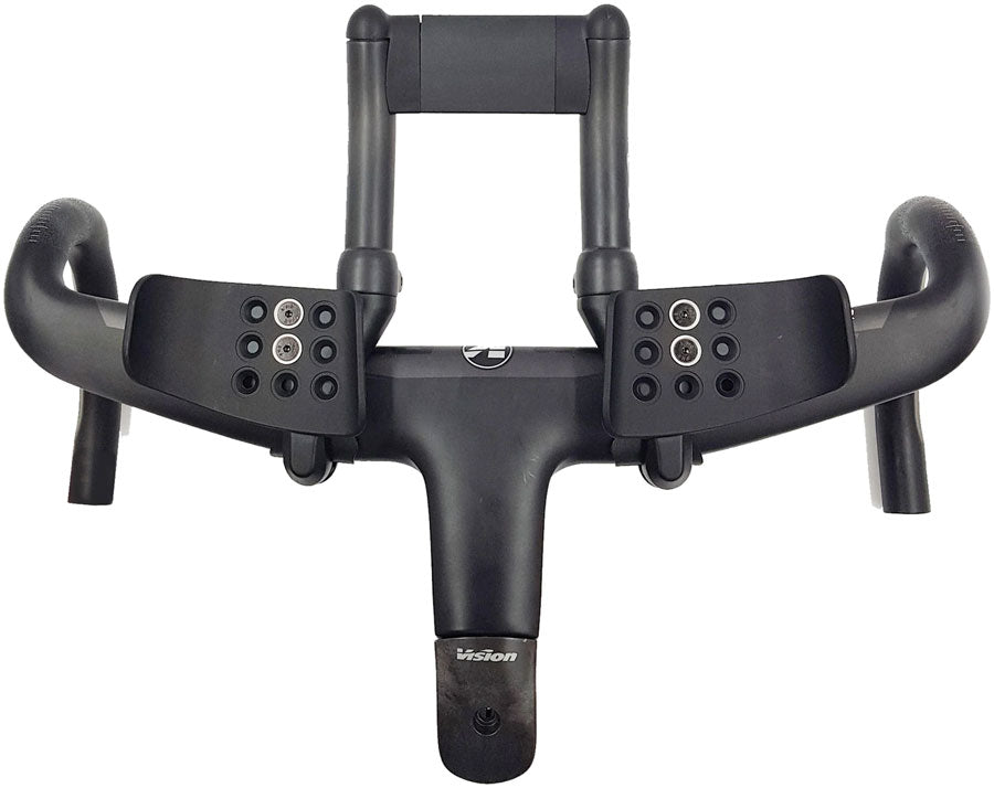 vision-metron-5d-acr-mini-tt-clip-ons-117mm-extension-length-compact-aero-profile-compatible-with-metron-5d-bars-black
