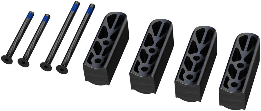 Vision Stack Spacer Kit, For Team Clip-on Aero Bars, Stack Height Adjustment – Alloy
