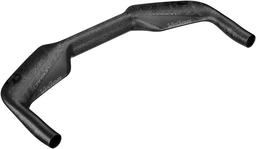 Vision TriMax Carbon OS Base Bar, 31.8mm Clamp Diameter, 410mm Width, Aero Base Bar Profile – Carbon