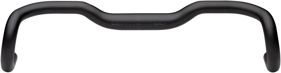 Surly Truck Stop Bar Handlebar - 31.8mm Clamp, 54cm Width, 30mm Rise, Aluminum, Black