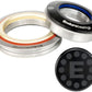 Enduro HDK-0010 Maxhit Zero-Stack Headset Kit- ZS44/28.6 Upper | ZS56/40 Lower, Angular Contact Bearings, Tapered, Black