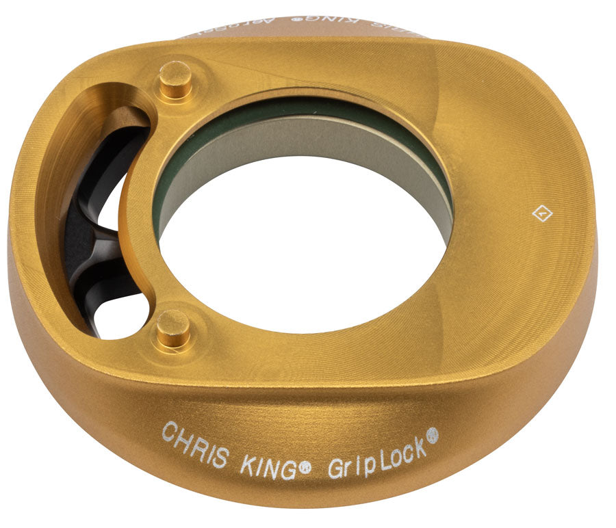 Chris King AeroSet 3 Headset Bearing Cap Assembly - For FSA System, Matte Gold 50th Anniversary