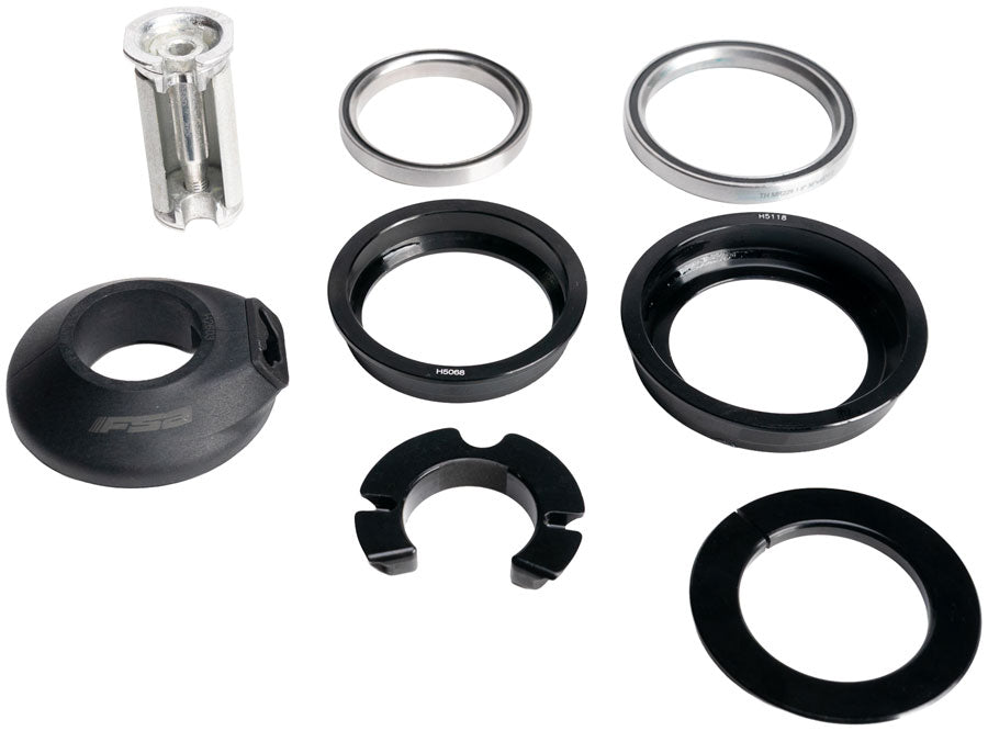 Full Speed Ahead NO.69 SRS Headset, 1-1/8" to 1.5" Tapered, 55.8mm OD, Simple CableRouting, Road/MTB/Gravel