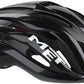 MET Trenta Helmet - Black/Red Gloss, Small