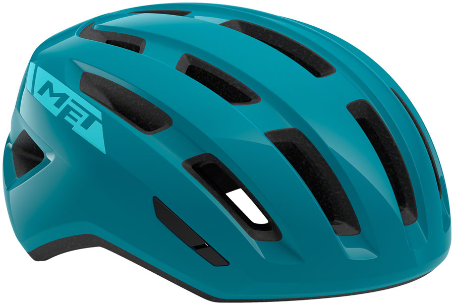 MET Miles Mips Helmet - Teal Glossy, Medium