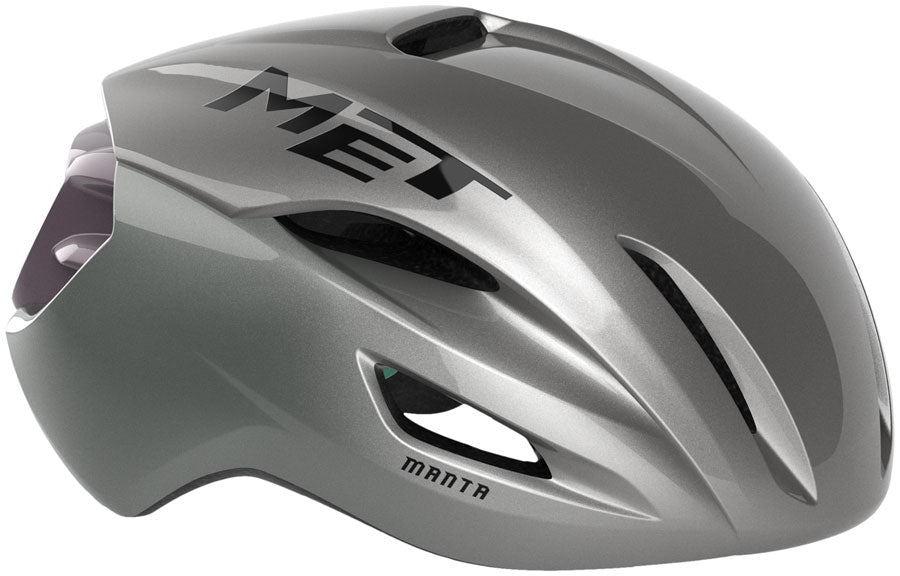 MET Manta Helmet - Opal Gray Glossy, Large