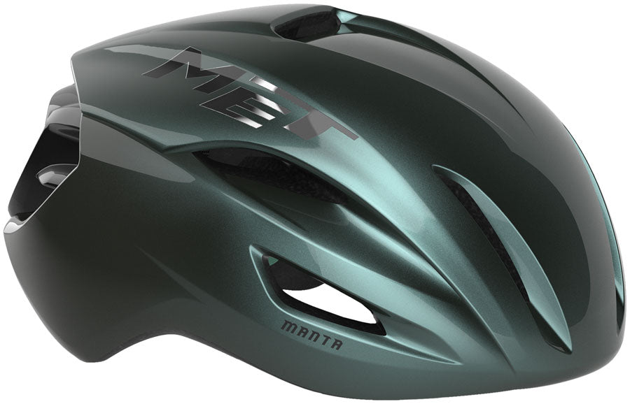 MET Manta Helmet - Hyper Teal Glossy, Medium