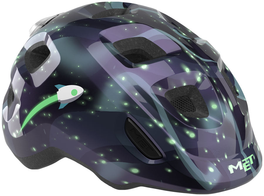MET Hooray Helmet - Space Glow in Dark, X-Small