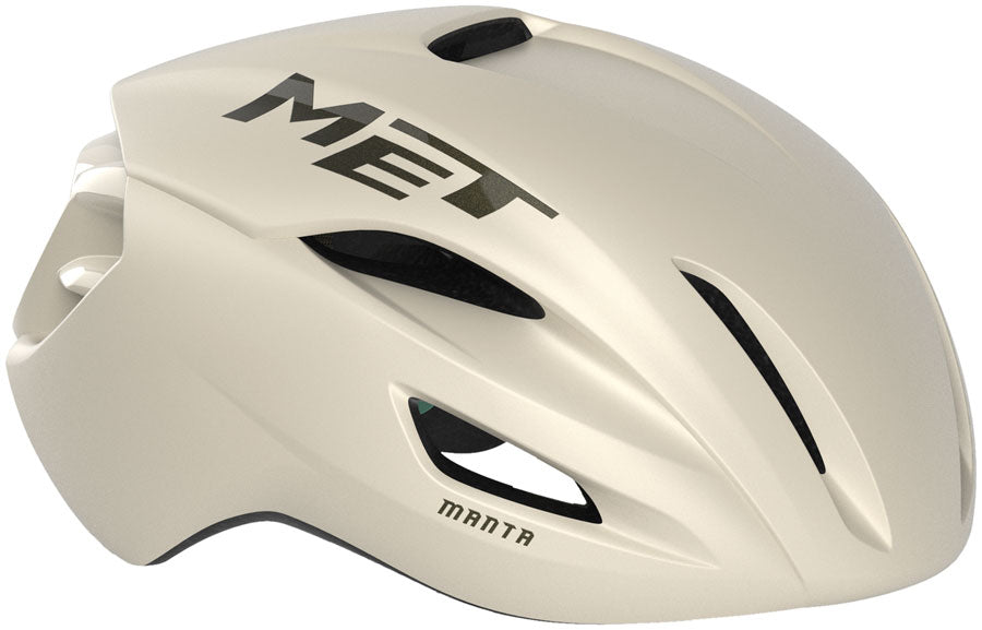 MET Manta Helmet - Wax White Matte, Large
