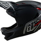 Troy Lee Designs D4 Polyacrylite Helmet – Shadow Black, Small