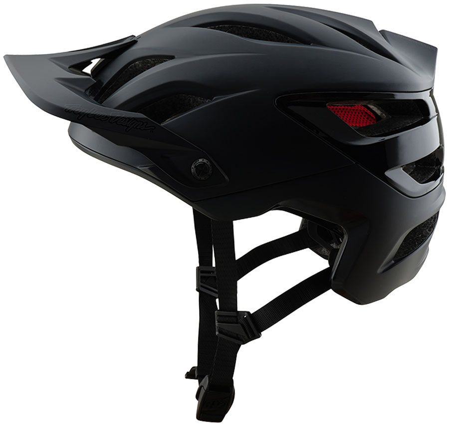 Troy Lee Designs A3 Helmet – Uno Black, X-Small/Small