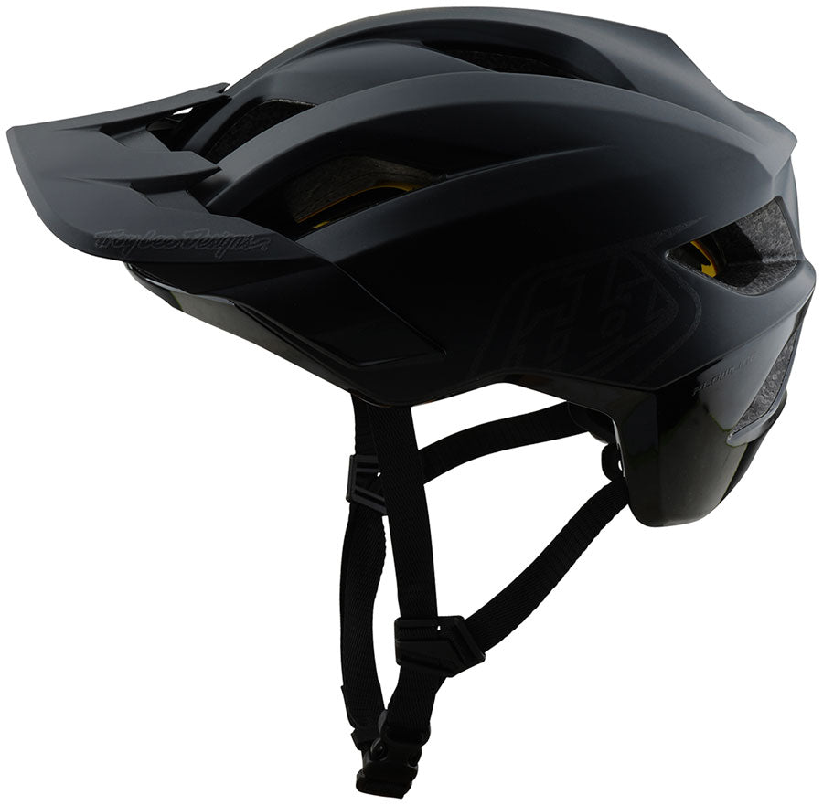 Troy Lee Designs Flowline Helmet – Point Black/Charcoal, X-Small/Small