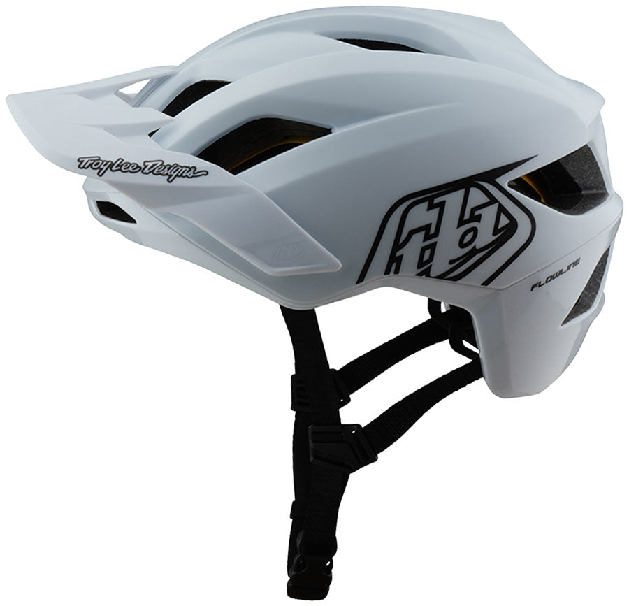 Troy Lee Designs Flowline Helmet – Point White/Black, X-Small/Small