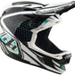 Troy Lee Designs D4 Polyacrylite Helmet – The Line Charcoal / White, Small