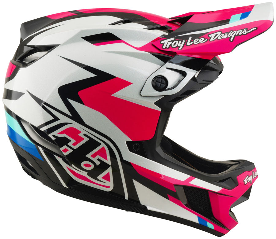 Troy Lee Designs D4 Polyacrylite Helmet – Roamer Magenta, X-Large