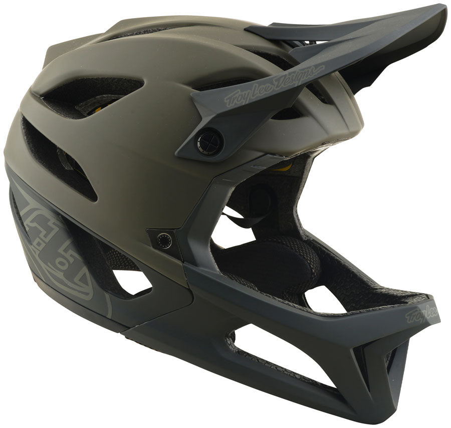 Troy Lee Designs Stage Helmet – Drone Tarmac, X-Large/2X-Large