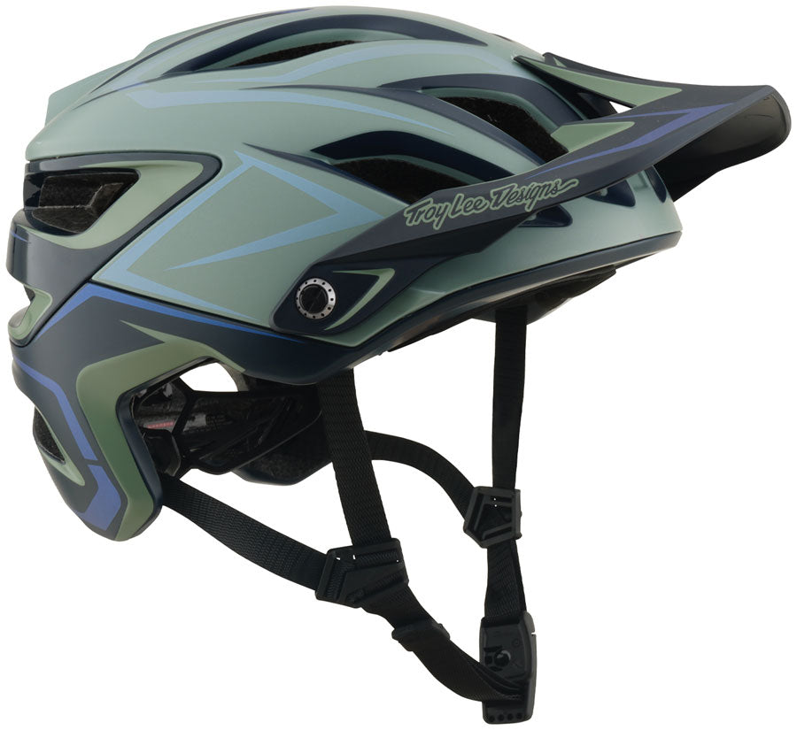 Troy Lee Designs A3 Helmet – Pin Sage, X-Large/2X-Large