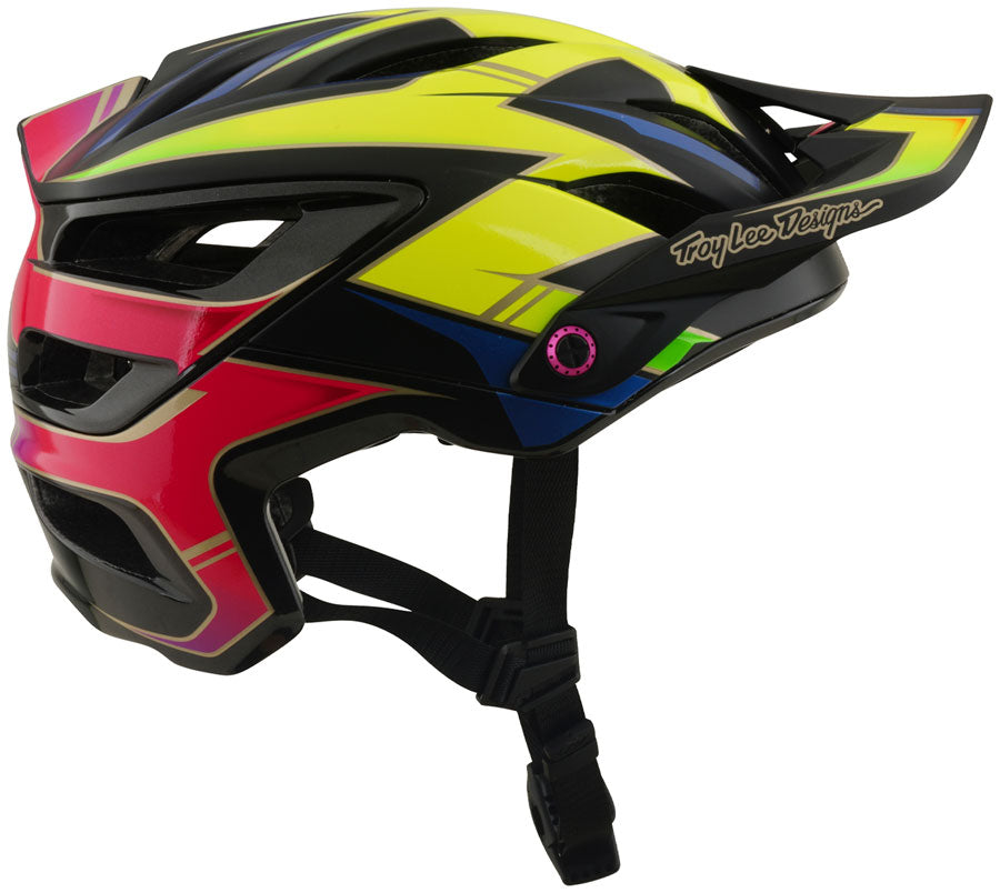Troy Lee Designs A3 Helmet – Electra Black, X-Small/Small