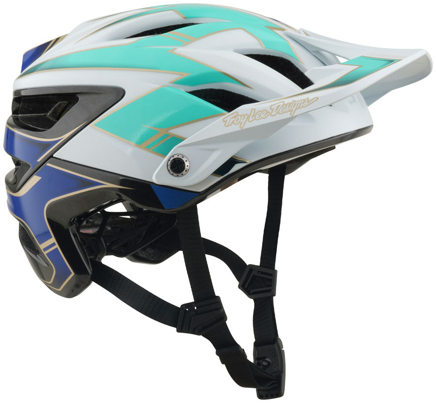 Troy Lee Designs A3 Helmet – Electra White, X-Large/2X-Large