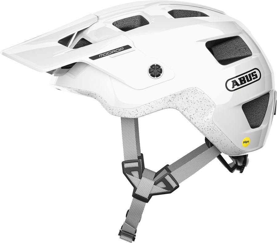 Abus MoDrop MIPS Helmet - Alpine White, Medium