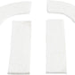 Jagwire Pro Anti-Vibration Handlebar Pad Set - eTPU Foam, For Drop Bars, White