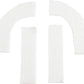 Jagwire Pro Anti-Vibration Handlebar Pad Set - eTPU Foam, For Drop Bars, White