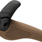 Ergon GP2 Evo BioKork Grips - Lock-On, Small, Black/Tan