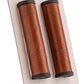 Brooks Willow Leather Grips - Honey, 130/130mm