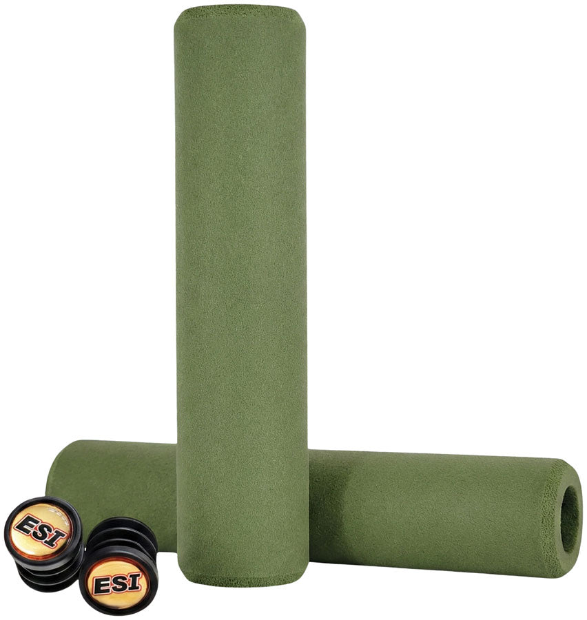 ESI Racer's Edge Grips - Forest Green