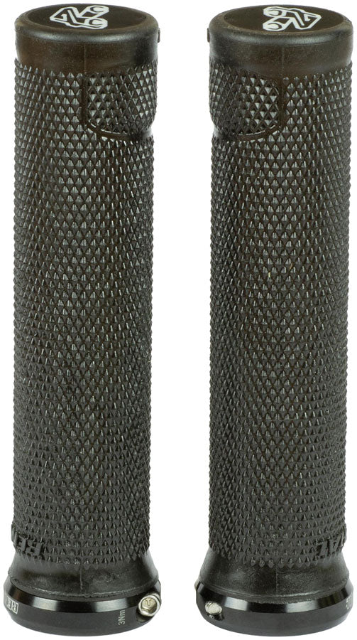 Renthal Single Collar Lock-On Grips - Ultrasoft, Black, Lock-On