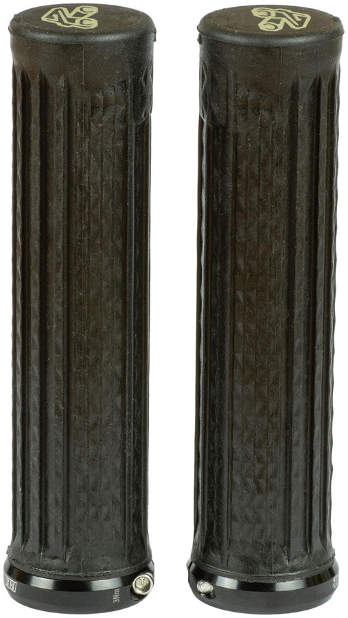 Renthal Single Collar Traction Lock-On Grips - Ultratacky, Black, Lock-On