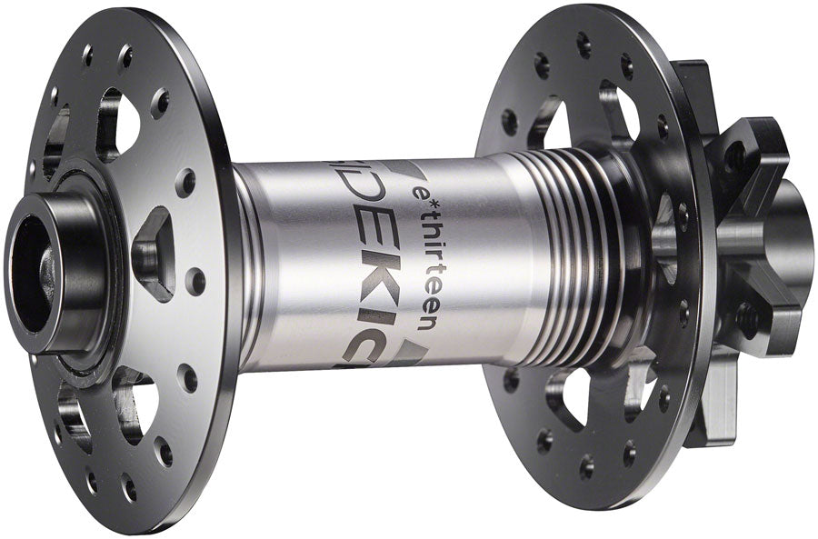 e-thirteen-sidekick-front-hub-15-x-110mm-6-bolt-disc-black-sterling-silver-28h