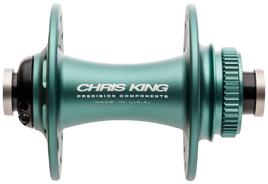 Chris King R45D Front Hub - 12 x 100mm, Center-Lock, Matte Jade, 28H