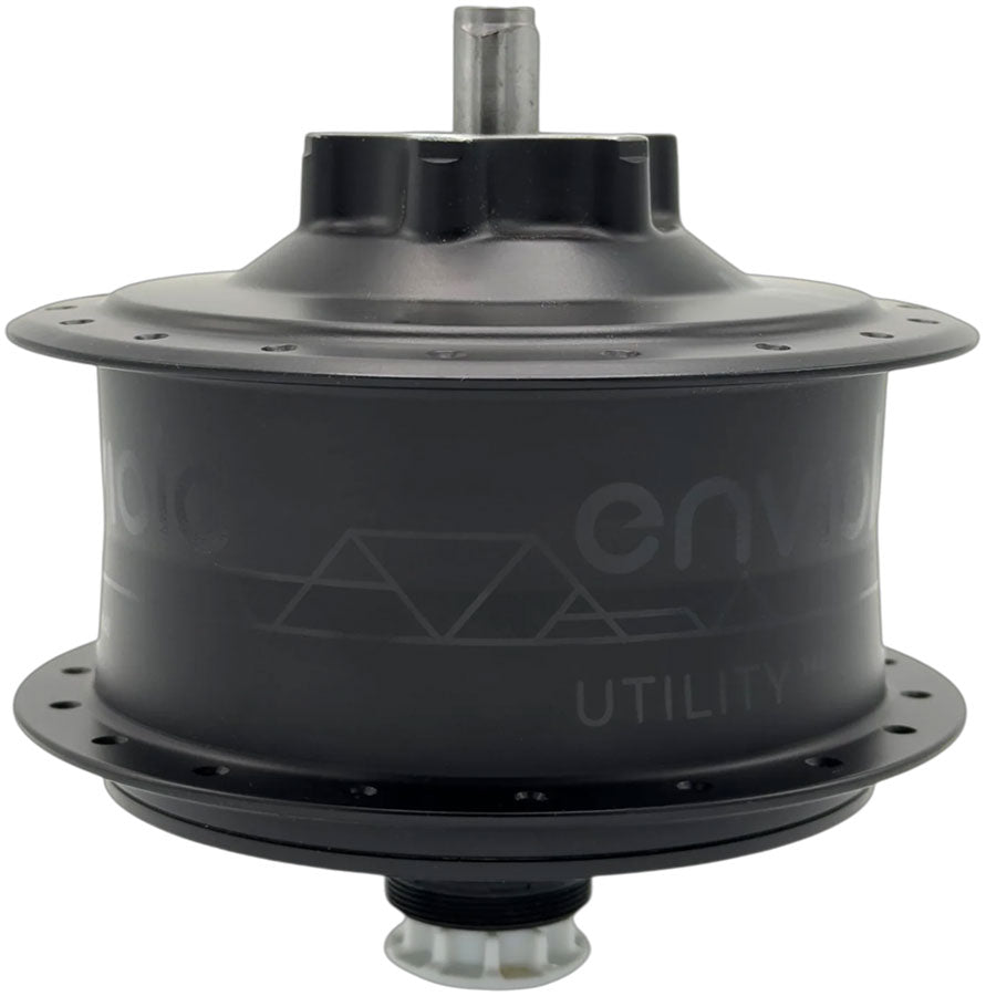 Enviolo Utility CVP Internally Geared Hub - 36h, 40t spline Hub Interface, 6-Bolt Rotor Mount, 148mm Modular Axle