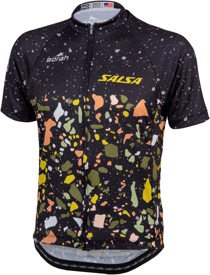 Salsa Men's Terrazzo Jersey - Small, Black