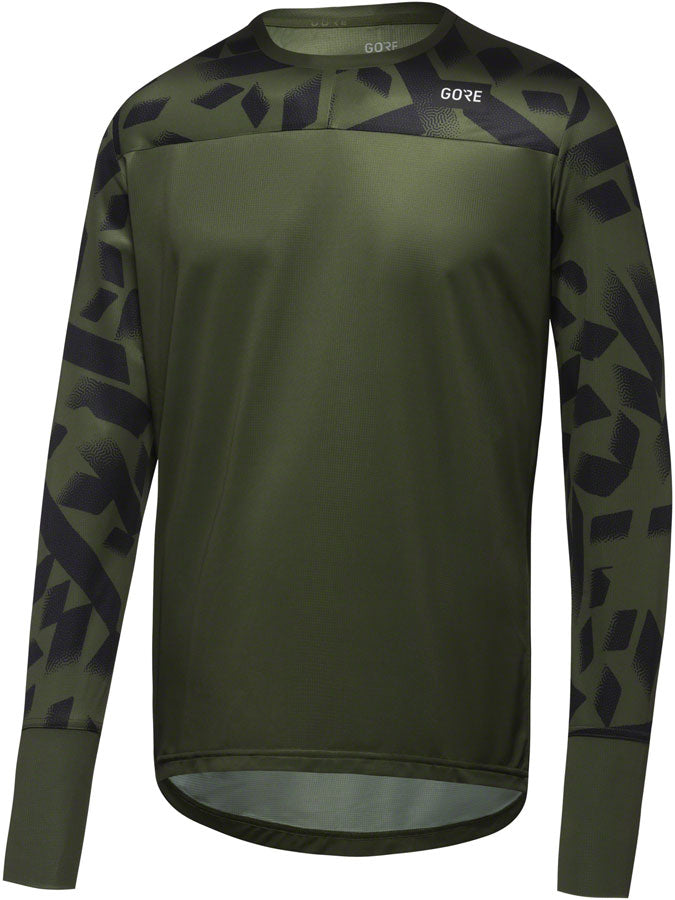 gorewear-trail-kpr-daily-long-sleeve-jersey-utility-green-black-men-s-small