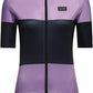 Gorewear Spirit Stripes Jersey - Purple/Orbit Blue, Women's, Large 12/14