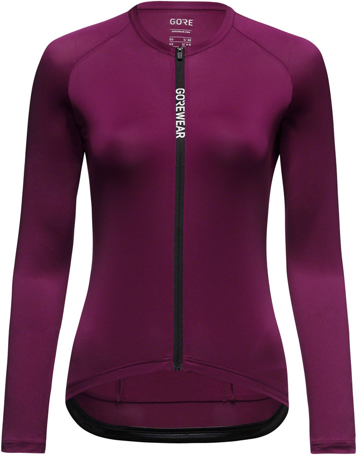 Gorewear Spinshift Long Sleeve Jersey - Purple, Women's, Medium/8/10