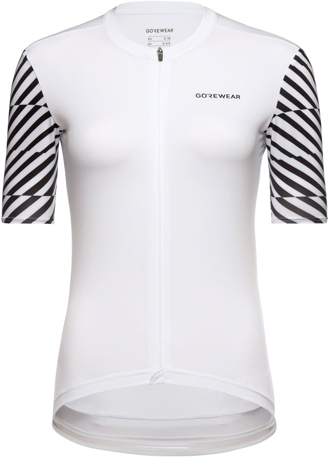 Gorewear Swiftride Optical Jersey - White/Black, Women's, Medium