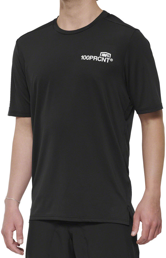 100% Airmatic Short Sleeve Jersey - Black, Men's, X-Large