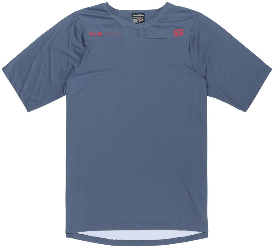 Troy Lee Designs Skyline Short Sleeve Jersey – Mono Steel Blue, Medium