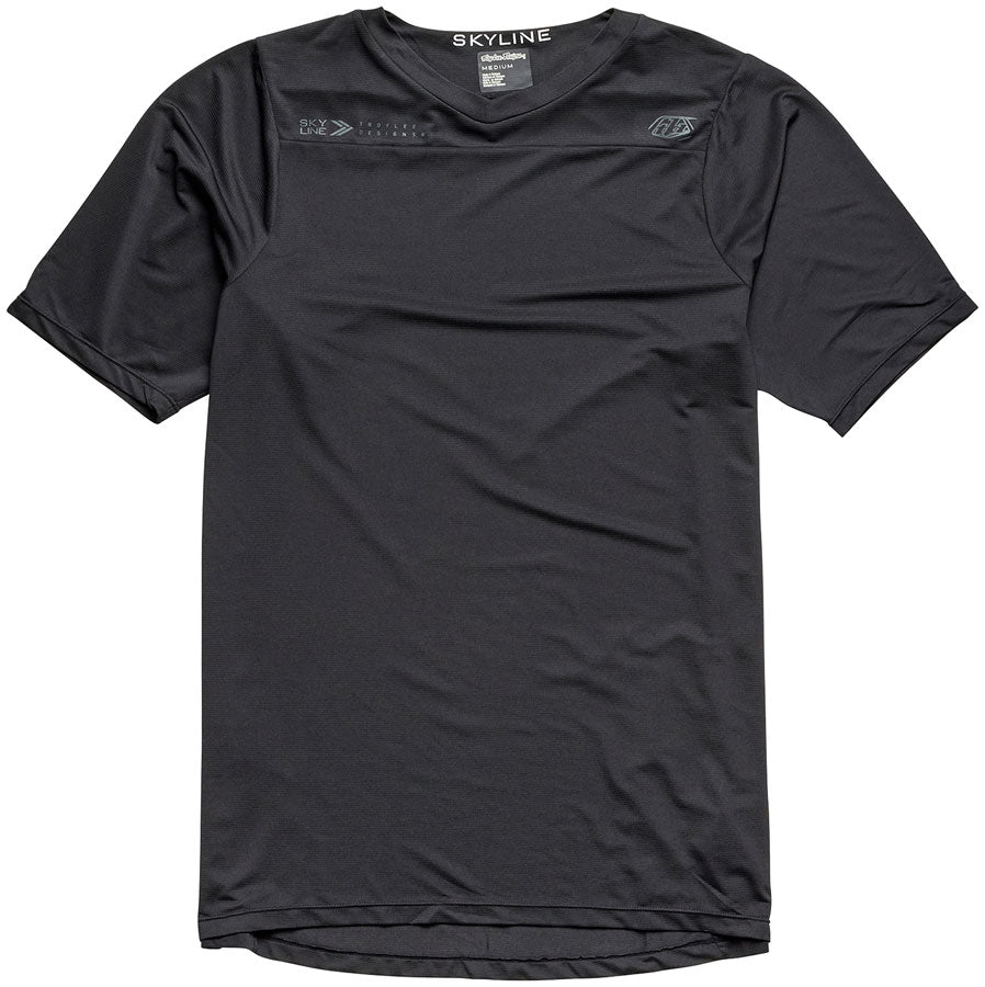 Troy Lee Designs Skyline Short Sleeve Jersey – Mono Black, Small